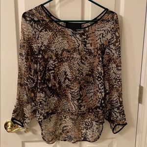 Beautiful shear Cynthia Rowley shirt